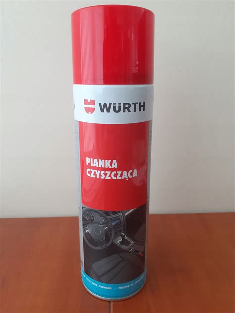 Pianka czyszcząca do wnętrz pojazdów Würth 500 ml 0893033 za 27 98 zł z