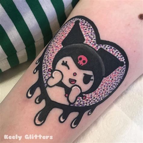 ᴋᴇᴇʟʏ ɢʟɪᴛᴛᴇʀs On Instagram “kuromi For The Lovely Jadzia 🖤 Kuromi Kuromitattoo Booking