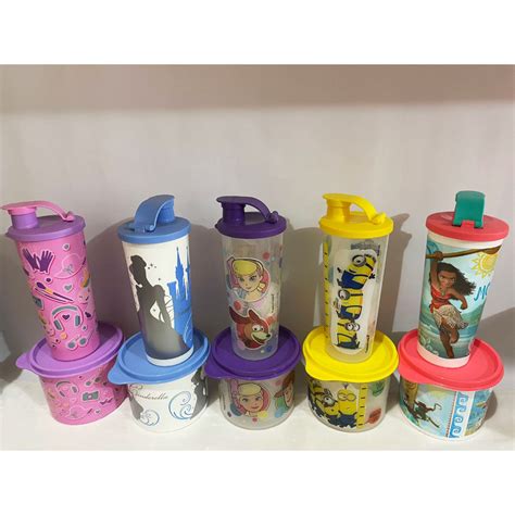 Copo Tupperware Infantil - Kits Linha Infantil Tupperware Original - Copo com Bico 470ml e Pote ...