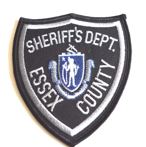 Sheriffs Department Essex County Ma Patch Police Badge Eu