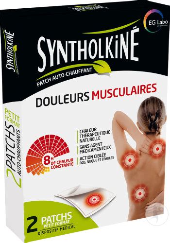 Syntholkin Patch Auto Chauffant Douleurs Musculaires Petit Format