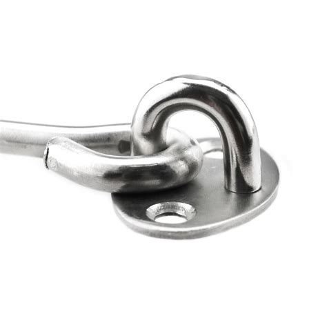 Heavy Duty Cabin Hook And Eye Gate Shed Door Latch Catch With Screw