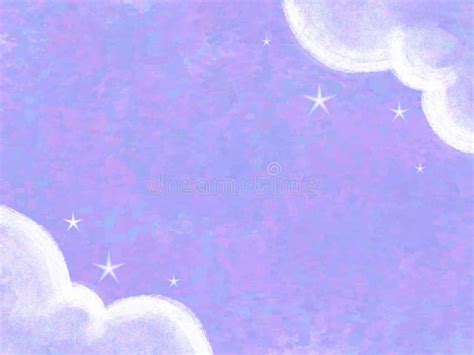 Purple Galaxy Sky With Star Light Background Texture Stock Image