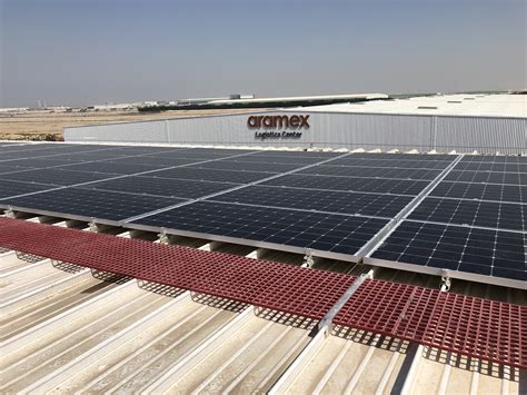 Aramex Launches 3 2 Megawatt Solar Photovoltaic Plant In Dubai