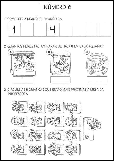 O Mundo Da Alfabetiza O Atividades N Meros A Educa O