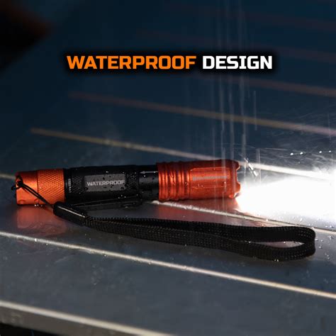 Rechargeable Waterproof 275 Lumen Pocket Flashlight BBM6411 | Blackfire.com