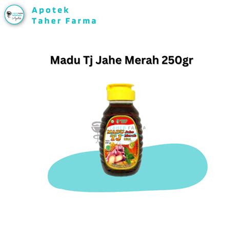 Madu TJ Jahe Merah 250gr | apotektaherfarma