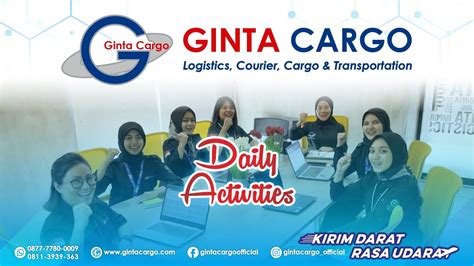 Ekspedisi Ginta Cargo Yukk Simak Aktivitas Pegawai Ginta Cargo Di