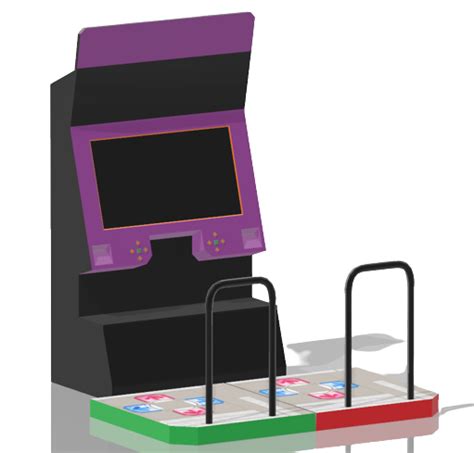 Stl File Dance Dance Dance Revolution Arcade Machine D Printing Model