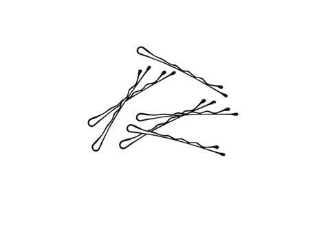 Premium Vector Bobby Pins Vector Art Design Hand Drawn