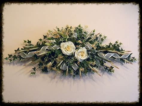 Designer Silk Floral Wall Swags Spring Front Door Wreaths Sugar