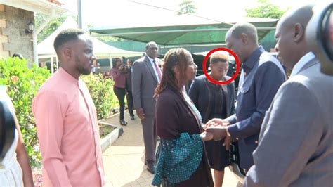 SEE WHAT HAPPEN TO PRESIDENT RUTO S WIFE WALKOUT AFTER RUTO HAGGING TO