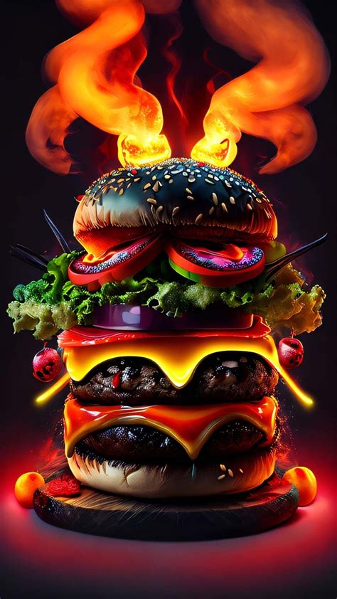 Hot Burger IPhone Wallpaper HD - IPhone Wallpapers : iPhone Wallpapers ...