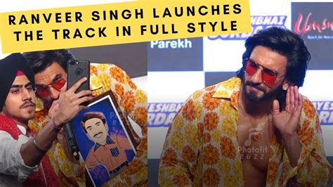 Ranveer Singh Jayeshbhai Jordaar Firecracker Song Launch Full