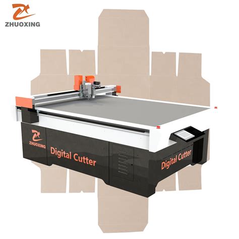 Digital Box Cutting Machine Making Carton Without Dies To Cut And