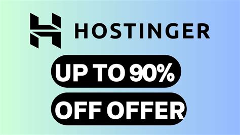 Hostinger Coupon Code 2023 Up To 90 Off Offer Coupon Code For