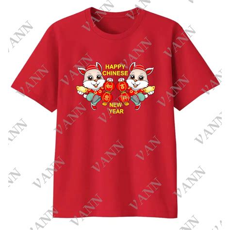 Jual Baju Imlek Kaos Imlek Dewasa Pria Wanita Kaos Imlek Shio