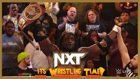 Oba Femi Wins North American Title Wwe Nxt Review 01 090 2024 Its