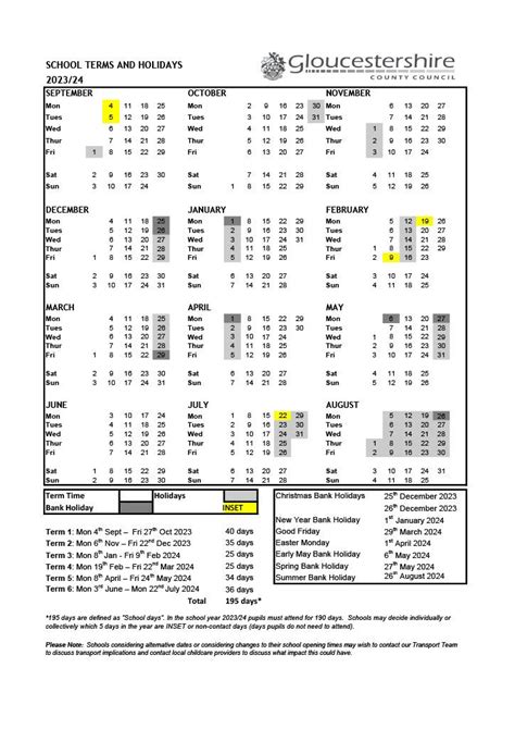 Parkend Primary School - Term Dates