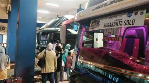 1 846 Pemudik Gratis Program Pemprov DKI Jakarta Sudah Tiba Di Terminal