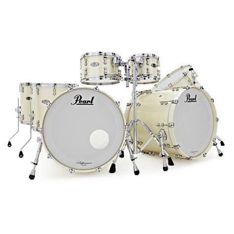 OFFLINE Pearl Reference Pure 22 Double Bass 7pc Shell Pack Ivory Na