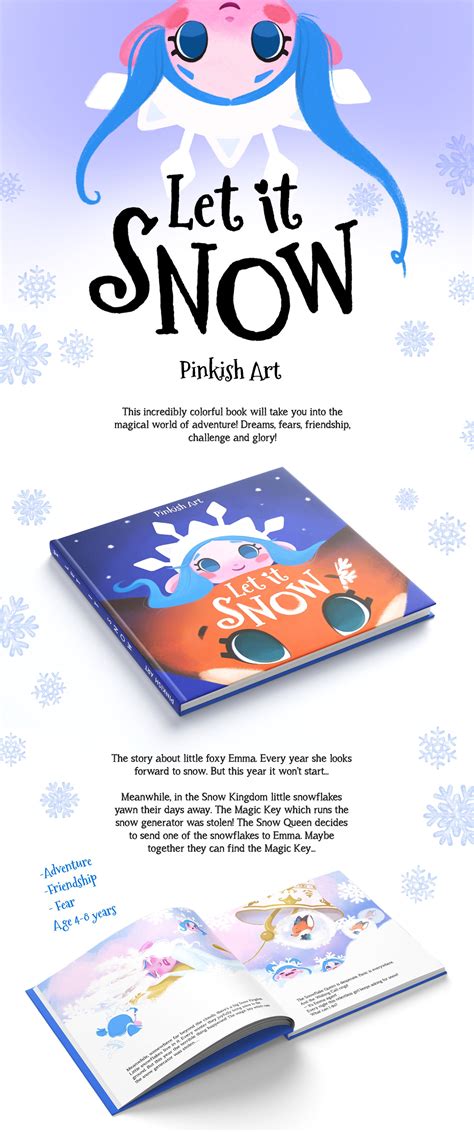 Children’s book «LET IT SNOW» on Behance