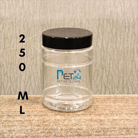 Pet Jar 250ml Hardness Rigid At Best Price In Noida Pet 24 Global