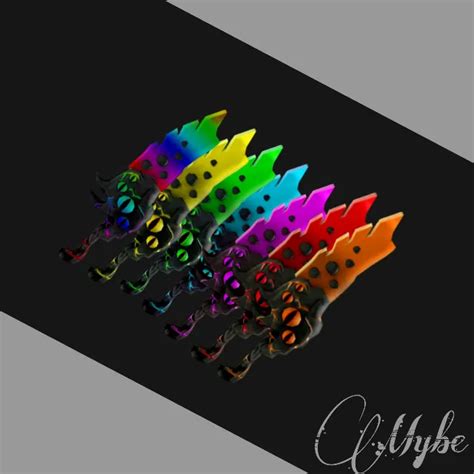 Mm2 Full Colored Seer Set Roblox Game Items Gameflip