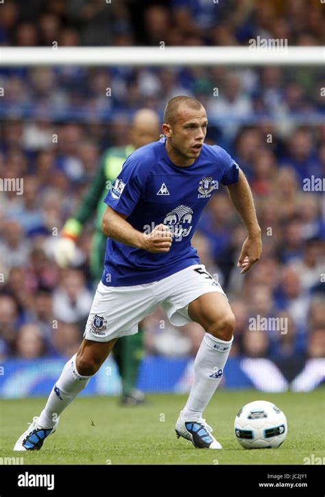 JOHN HEITINGA EVERTON FC GOODISON PARK LIVERPOOL ENGLAND 21 August 2010 ...