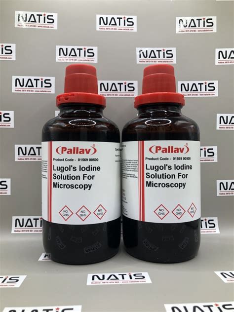 Hóa Chất Lugols Iodine Solution For Microscopy Hãng Pallav Ấn Độ