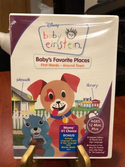 Baby Einstein Babys Favorite Places First Words Around Town Dvd