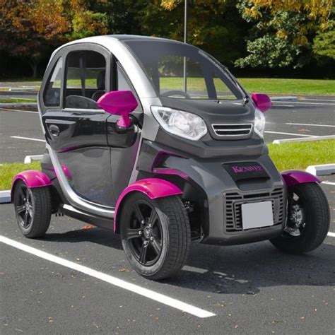 Voiture Sans Permis Lectrique Kenwee Luxury Pink Edition