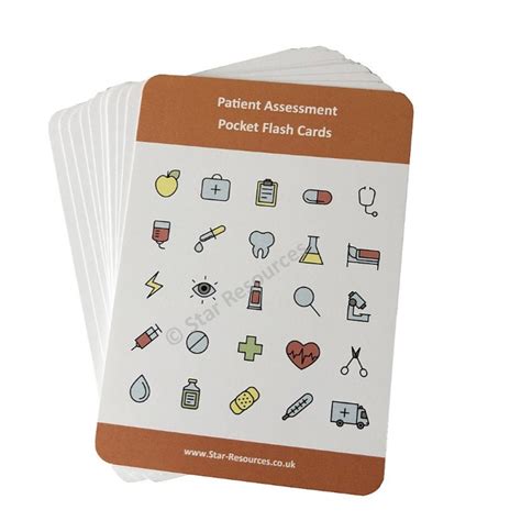 Adult Patient Assessment Revision Flash Cards Paramedic Etsy