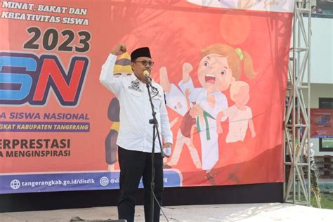 596 Siswa SD Se Kabupaten Tangerang Antusias Ikut Olimpiade Olahraga