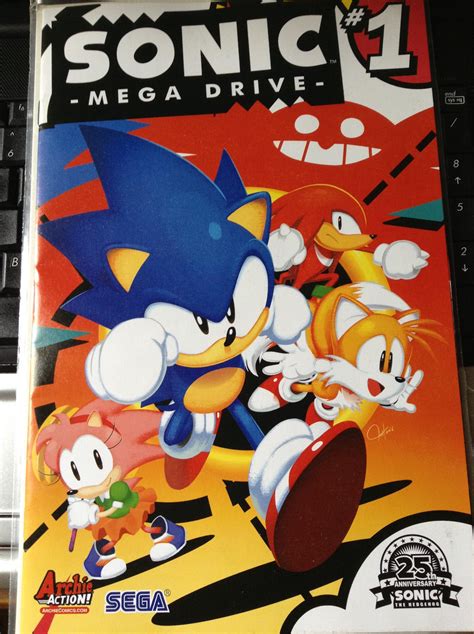 Sonic Mega Drive Comic 1 By Dazzyadeviant On Deviantart