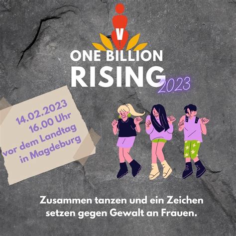 Magdeburg 2023 One Billion Rising Rise For Freedom