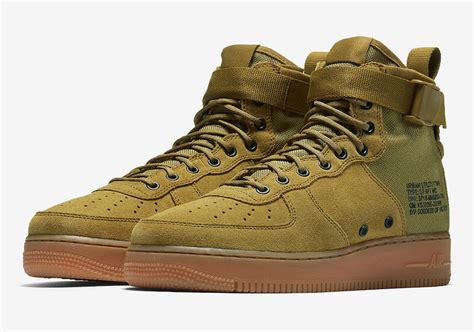 Nike SF AF1 Mid Military Green 917753 302 Sneaker Bar Detroit