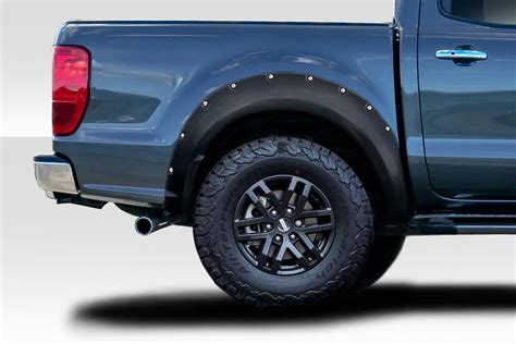 Fits 2019 2020 Ford Ranger Duraflex Avr Fender Flares 6 Pieces 1158 Nzpyr