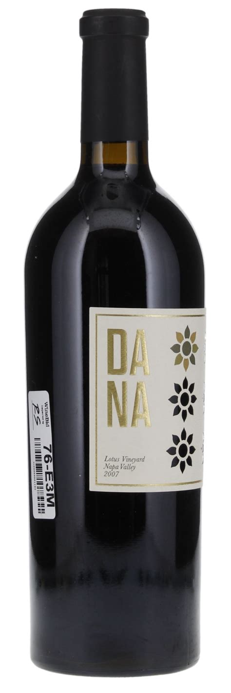 2007 Dana Estates Lotus Vineyard Cabernet Sauvignon | WineBid | Wine ...