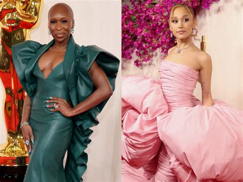 Ariana Grande And Cynthia Erivo Channeled Their Wicked Characters On