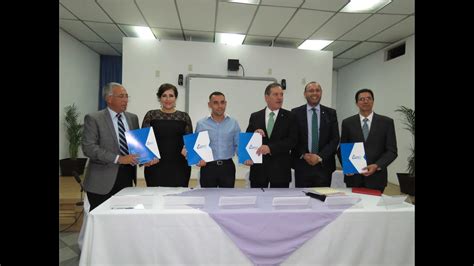 Canaco Autoridades E Instituciones Firman Convenio Triple H Lice Youtube