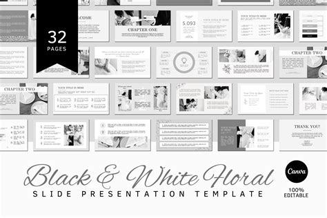 SLIDE CANVA TEMPLATE Graphic by The Little Lily Studio · Creative Fabrica