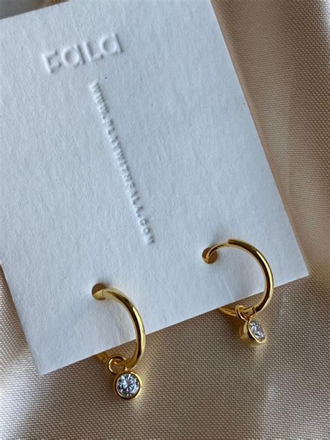 Solid Gold Huggie Earrings Philipphines Dream