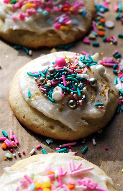 Homemade Soft And Fluffy Frosted Lofthouse Style Cookies Joanne Eats Well With Others