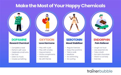 Make The Most Of Your Happy Chemicals Wellbeing Infographic