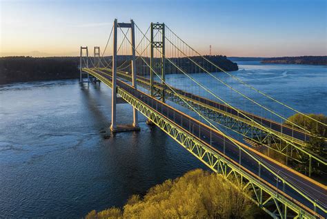 Tacoma Narrows Bridge Photograph by Mike Centioli - Pixels