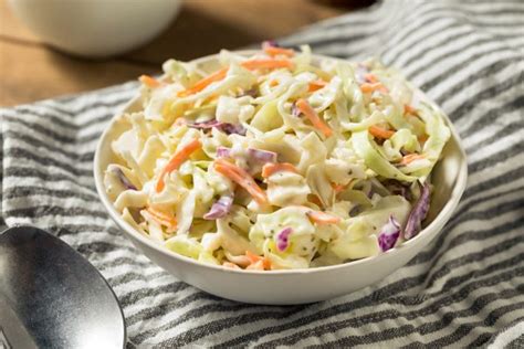 Coleslaw Ricetta Dell Insalata Americana Con Cavolo Cappuccio