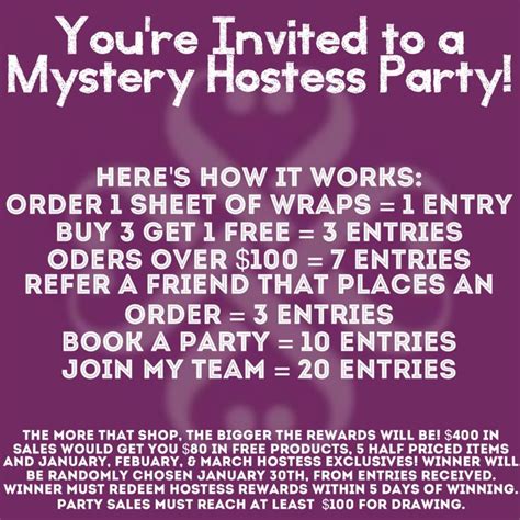 Jamberry Mystery Hostess Party January 2016