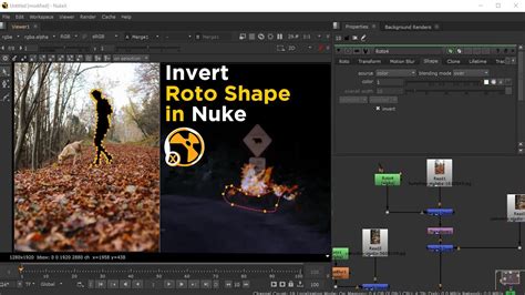 Nuke Tutorial How To Invert Rtoto Shape D D Camera Projection How