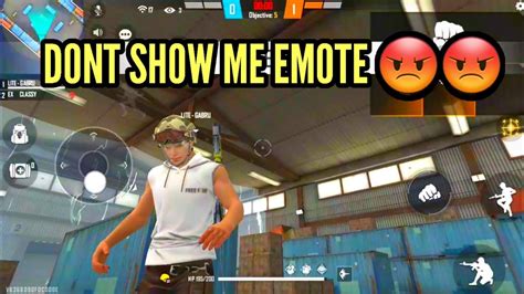 Dont Show Me Emotes 😡😡 Revenge Fifty Gamer Fgarmy Youtube